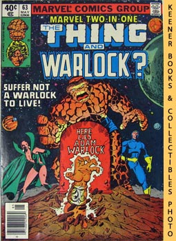 LEE, STAN / GRUENWALD, MARK - Marvel Two-in-One - the Thing and Warlock?: Vol. 1, No. 63, Nov, 1980
