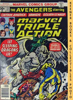 LEE, STAN - Marvel Triple Action: Let Sleeping Dragons Lie! - No. 33, January 1977