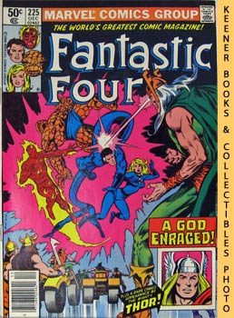 LEE, STAN / MOENCH, DOUG - Marvel Fantastic Four: The Blind God's Tears - No. 225, December 1980