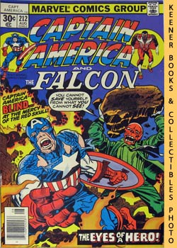 LEE, STAN / KIRBY, JACK - Marvel Captain America and the Falcon: The Face of a Hero! Yours!! - Vol. 1 No. 212, August 1977