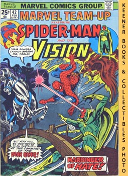 LEE, STAN / MANTLO, BILL - Marvel Team-Up Featuring Spider - Man and the Vision: Visions of Hate! - Vol. 1 No. 42, February 1976