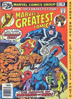 LEE, STAN / KIRBY, JACK - Marvel's Greatest Comics Starring the Fantastic Four: The Mark of -- the Madman! - Vol. 1 No. 64, July 1976
