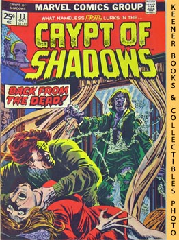 LEE, STAN - Crypt of Shadows: The Ghost Comes Back! -- Vol. 1 No. 13, October 1974