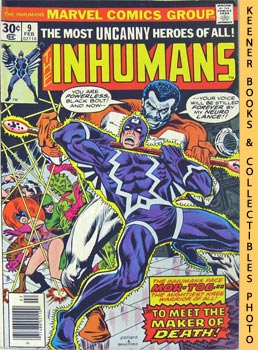 LEE, STAN / KIRBY, JACK - The Inhumans: To Meet the Maker of Death! - Vol. 1 No. 9, February 1977