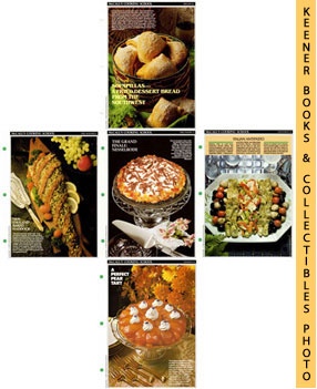 LANGAN, MARIANNE / WING, LUCY (EDITORS) - Mccall's Recipe Cards Choice of 5 - Your Choice of Any Five Cooking School Cookbook Recipes : Replacement Recipages / Recipe Cards for 3-Ring Binders