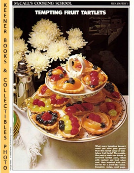 LANGAN, MARIANNE / WING, LUCY (EDITORS) - Mccall's Cooking School Recipe Card: Pies, Pastry 3 - Fruit Tartlets : Replacement Mccall's Recipage or Recipe Card for 3-Ring Binders : Mccall's Cooking School Cookbook Series