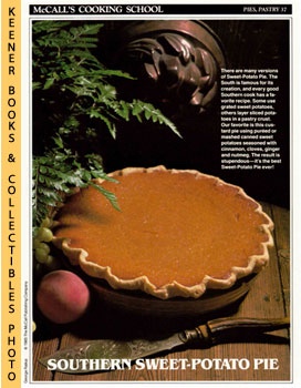 LANGAN, MARIANNE / WING, LUCY (EDITORS) - Mccall's Cooking School Recipe Card: Pies, Pastry 37 - Sweet-Potato Pie : Replacement Mccall's Recipage or Recipe Card for 3-Ring Binders : Mccall's Cooking School Cookbook Series