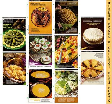LANGAN, MARIANNE / WING, LUCY (EDITORS) - Mccall's Recipe Cards Choice of 25 - Your Choice of Any Twenty-Five Cooking School Cookbook Recipes : Replacement Recipages / Recipe Cards for 3-Ring Binders