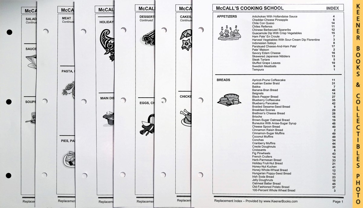 LANGAN, MARIANNE / WING, LUCY (EDITORS) - Mccall's Cooking School Recipe Card: Meat 4 - Beef Roulades with Vegetables : Replacement Mccall's Recipage or Recipe Card for 3-Ring Binders : Mccall's Cooking School Cookbook Series