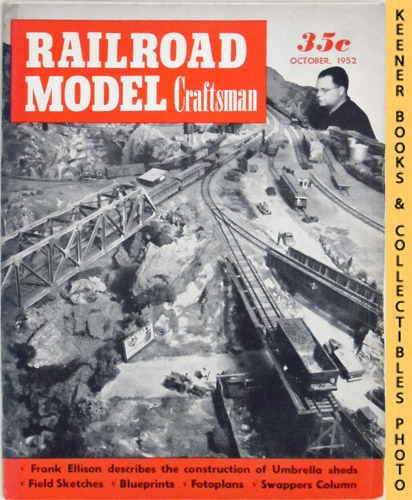 PENN, CHARLES A. (EDITOR) / ALEXANDER, EDWIN P. (EDITOR) - Railroad Model Craftsman Magazine, October 1952: Vol. 21, No. 5