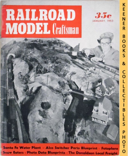 PENN, CHARLES A. (EDITOR) / ALEXANDER, EDWIN P. (EDITOR) - Railroad Model Craftsman Magazine, January 1953: Vol. 21, No. 8