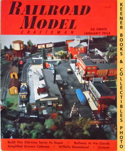 PENN, CHARLES A. (EDITOR) / ALEXANDER, EDWIN P. (EDITOR) - Railroad Model Craftsman Magazine, January 1954: Vol. 22, No. 8