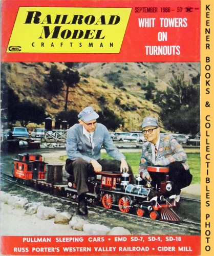 CARSTENS, HAROLD H. (EDITOR) / SCHOPP, WILLIAM (EDITOR) - Railroad Model Craftsman Magazine, September 1966: Vol. 35, No. 4