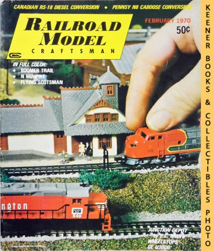 CARSTENS, HAROLD H. (EDITOR) / SCHOPP, WILLIAM (EDITOR) - Railroad Model Craftsman Magazine, February 1970: Vol. 38, No. 9