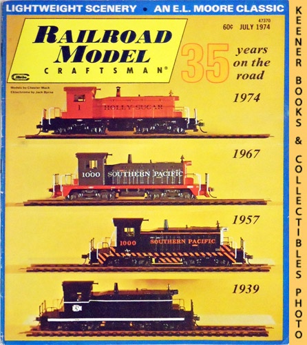 CARSTENS, HAROLD H. (EDITOR) / KOESTER, J. ANTHONY (EDITOR) - Railroad Model Craftsman Magazine, July 1974: Vol. 43, No. 2