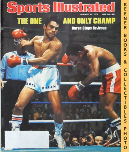 SPORTS ILLUSTRATED EDITORS - Sports Illustrated Magazine, January 30, 1978: Vol 48, No. 5 : The One and Only Champ - Duran Stops Dejesus