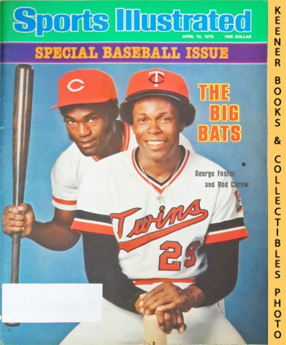 SPORTS ILLUSTRATED EDITORS - Sports Illustrated Magazine, April 10, 1978: Vol 48, No. 16 : Special Baseball Issue - the Big Bats, George Foster and Rod Carew