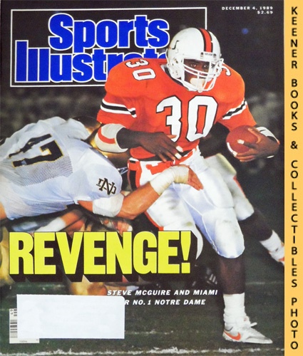 SPORTS ILLUSTRATED EDITORS - Sports Illustrated Magazine, December 4, 1989: Vol 71, No. 23 : Steve Mcguire and Miami