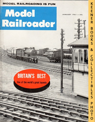LARSON, PAUL E. (EDITOR) - Model Railroader Magazine, January 1961: Vol. 28, No. 1