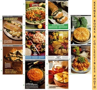LANGAN, MARIANNE / WING, LUCY (EDITORS) - Mccall's Recipe Cards Choice of 10 - Your Choice of Any Ten Cooking School Cookbook Recipes : Replacement Recipages / Recipe Cards for 3-Ring Binders