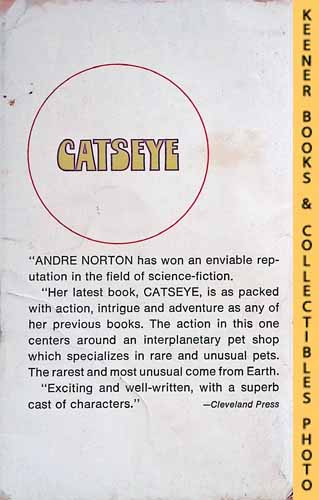 NORTON, ANDRE - Catseye : Ace #09266