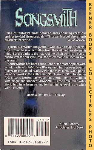 NORTON, ANDRE / CRISPIN,  A. C. - Songsmith: Witch World Series