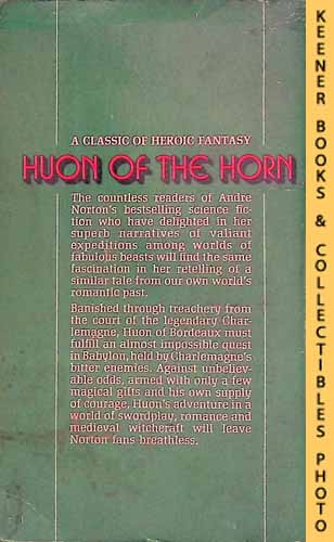 NORTON, ANDRE - Huon of the Horn : Ace #35423