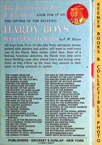 DIXON, FRANKLIN W. - The Short-Wave Mystery : Hardy Boys Mystery Stories #24: The Hardy Boys Mystery Stories Series