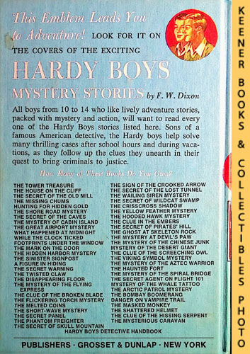 Mavin | MYSTERY OF THE WHALE TATTOO (Hardy Boys #47) Franklin W Dixon 1986  HB #8947