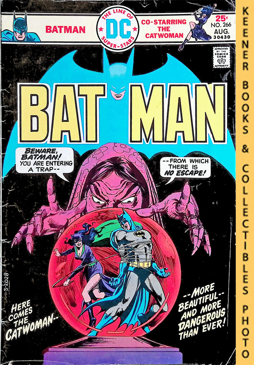 Batman Vol. 36 No. 266 (#266), August, 1975 DC Comics