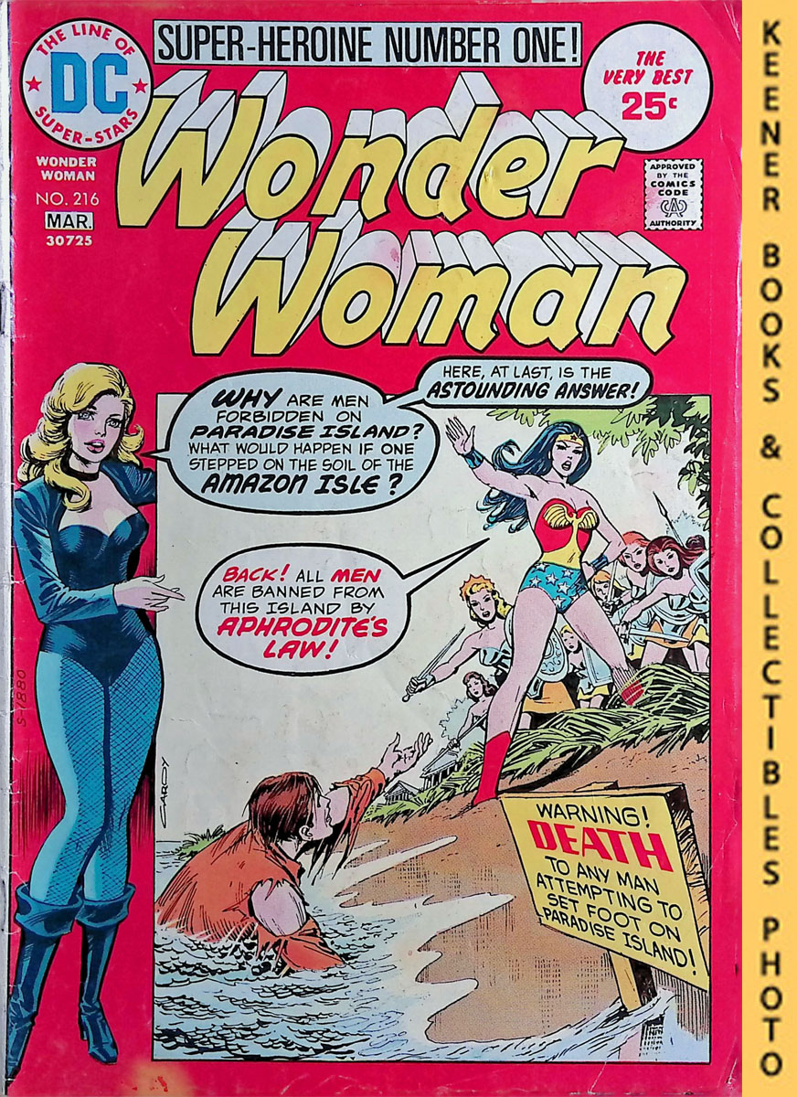 Wonder Woman Vol. 34 No. 216 (#216), Feb.-Mar. 1975 DC Comics