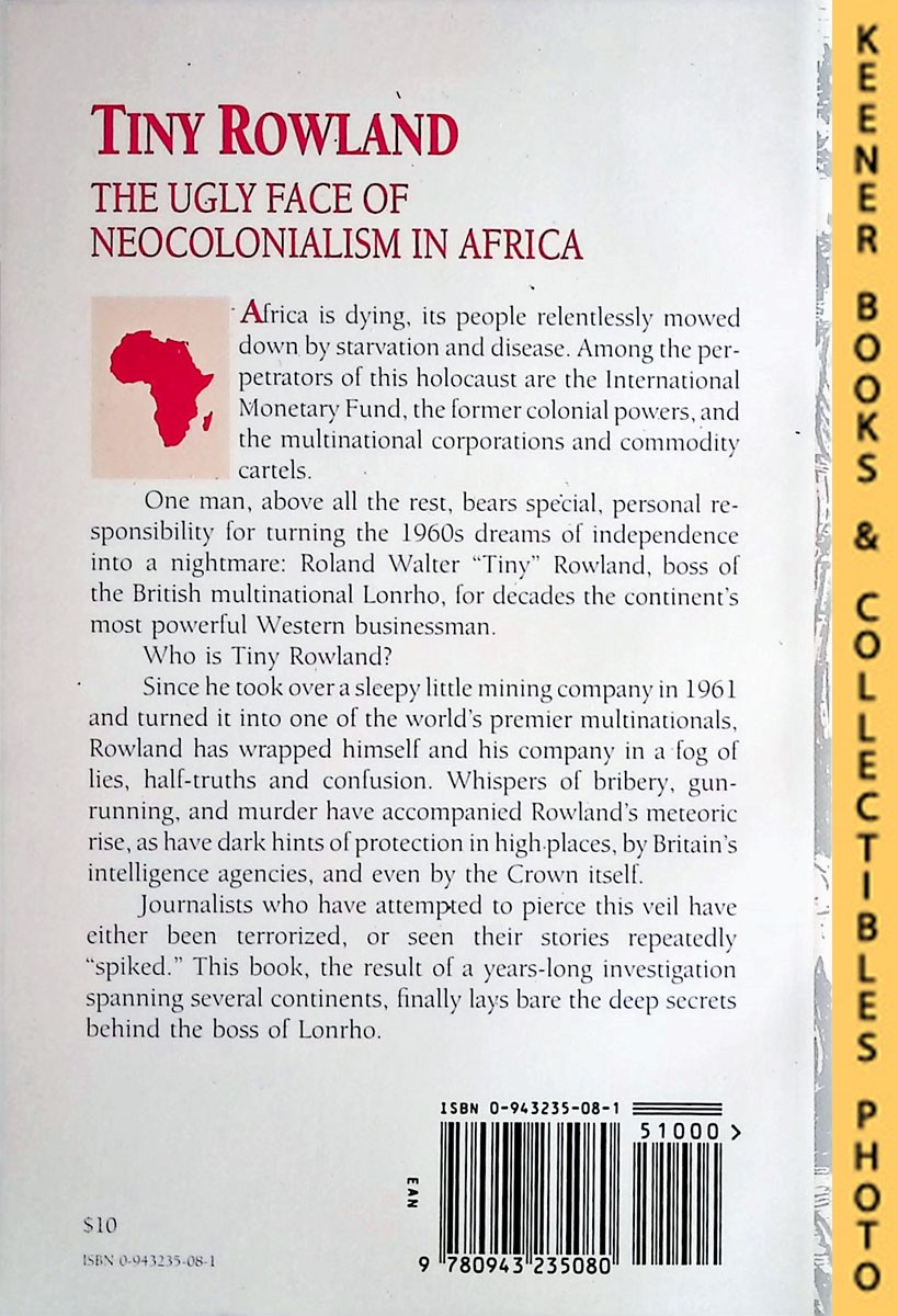 EIR INVESTIGATIVE TEAM - Tiny Rowland: The Ugly Face of Neocolonialism in Africa