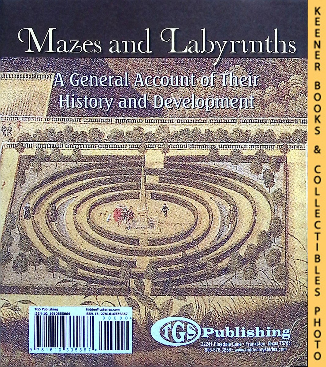 MATTHEWS, W. H. - Mazes and Labyrinths (Large Print Edition) : A General Account of Their History and Development