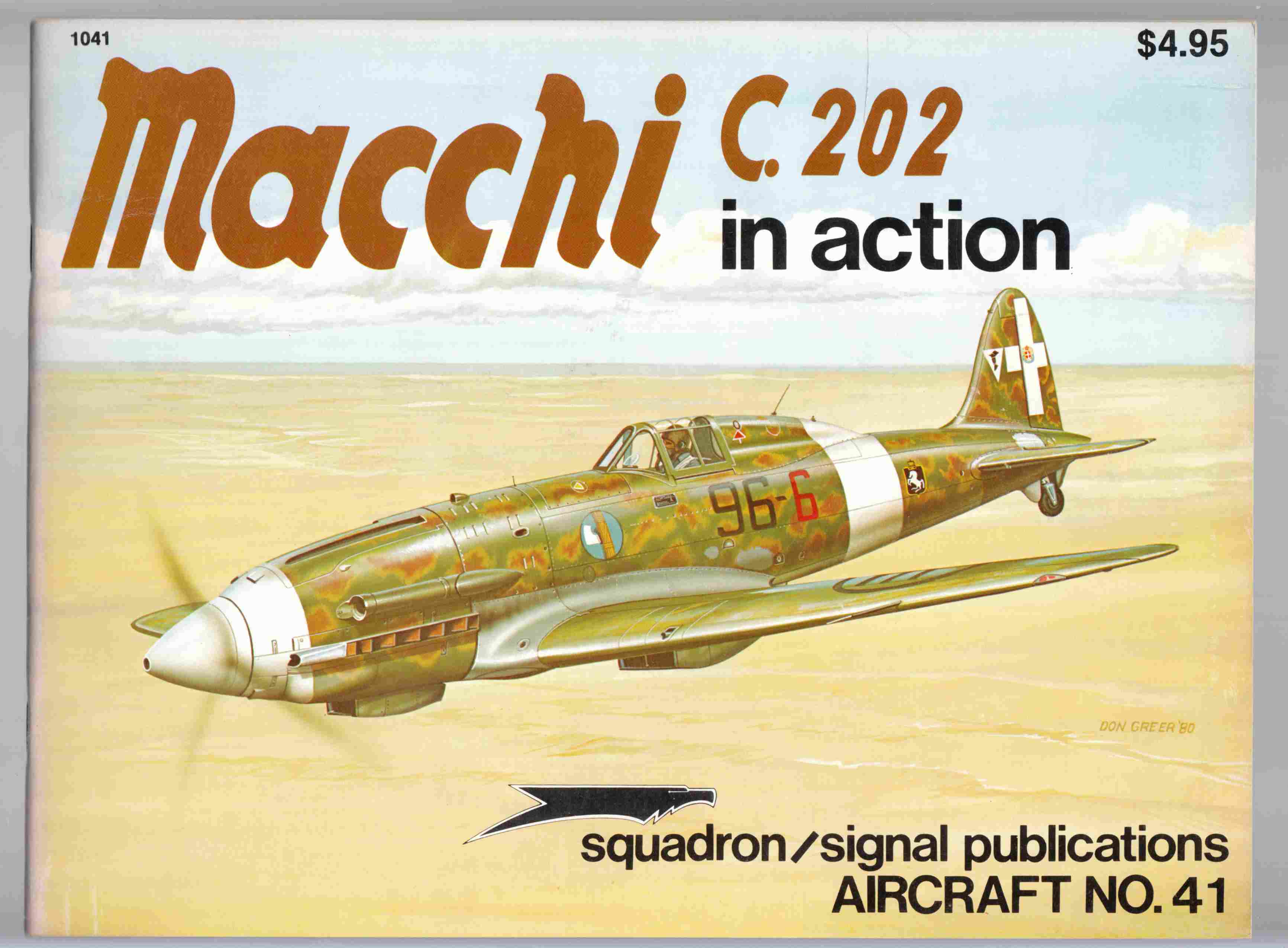 Macchi C.202 in Action Aircraft No. 41