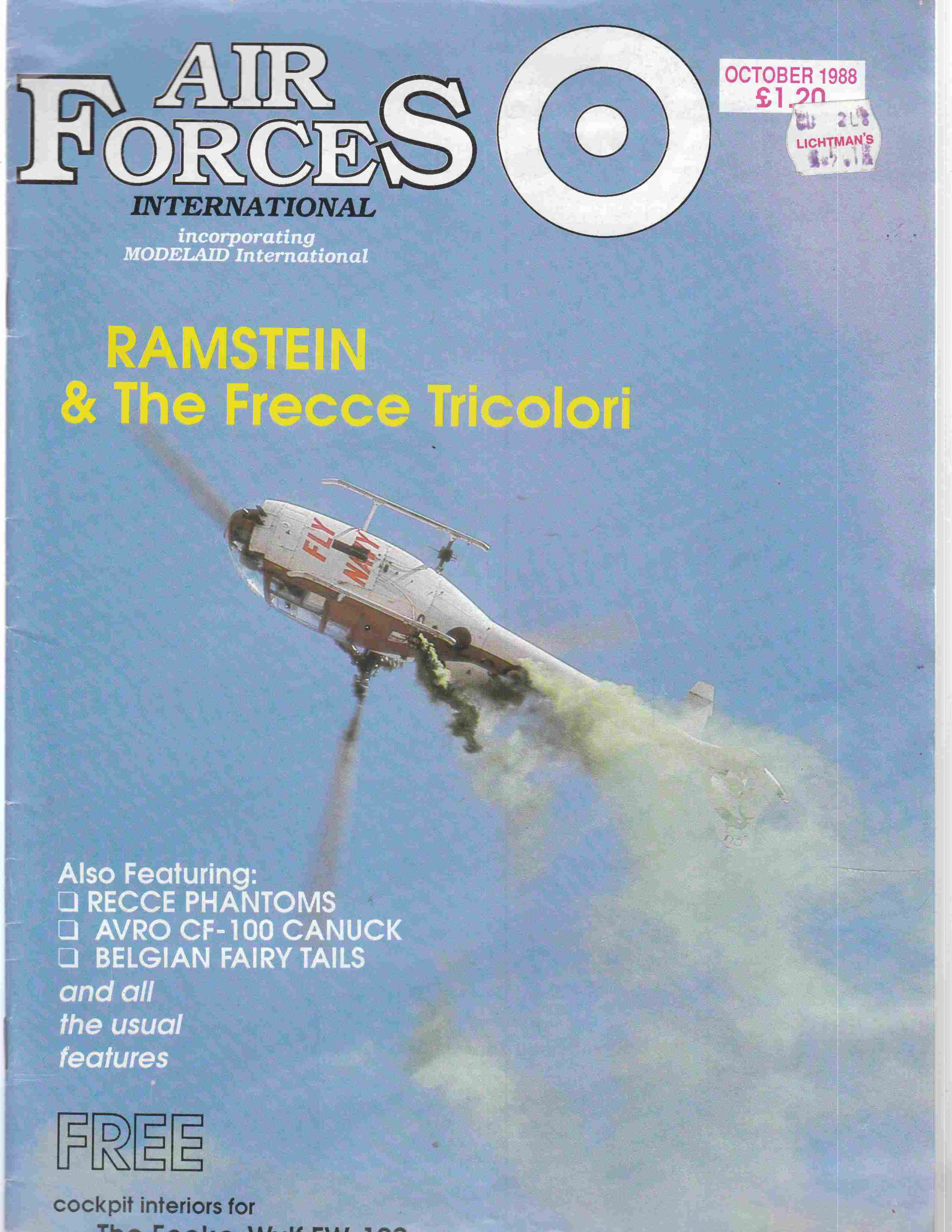 Image for Air Forces International October 1988