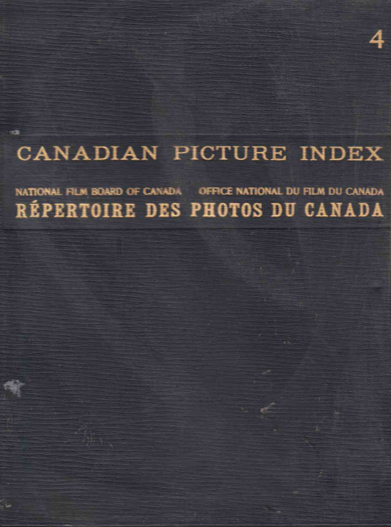 Image for Canadian Picture Index Volume 4 Repertoire Des Photos Du Canada