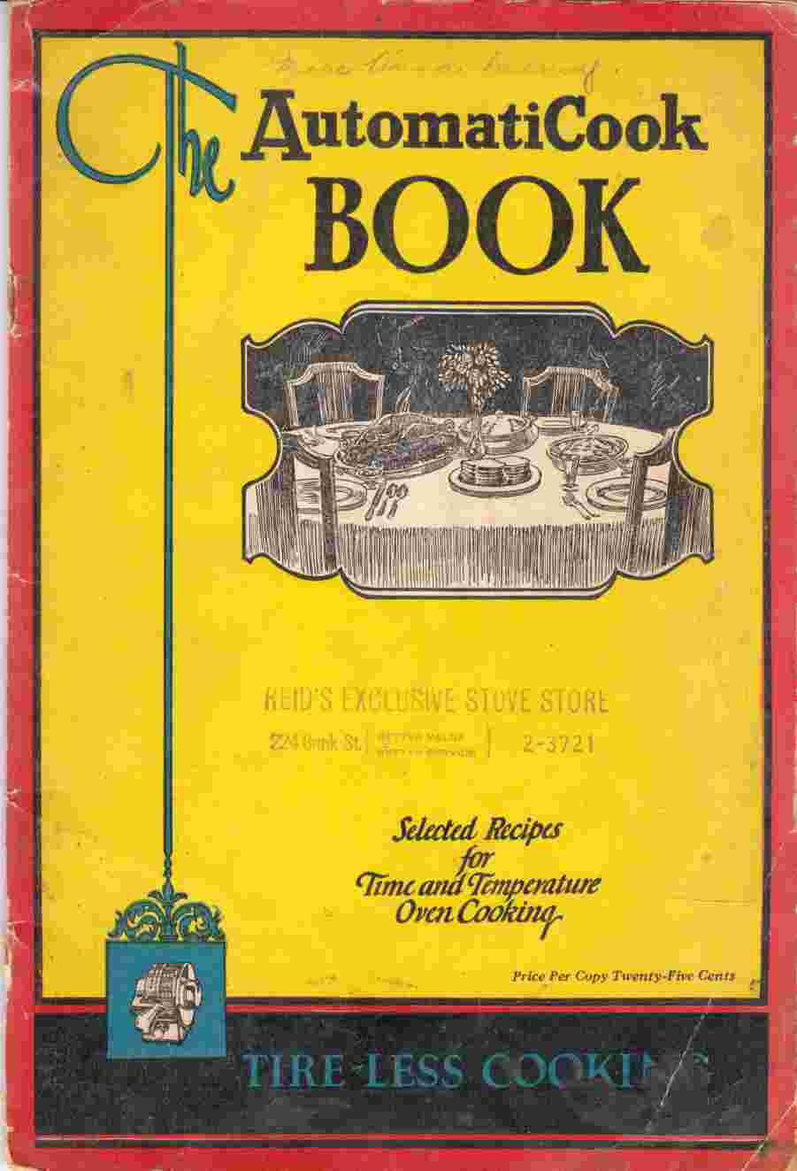 Image for The AutomatiCook Book Selected Recipes for Time and Temperature Cooking