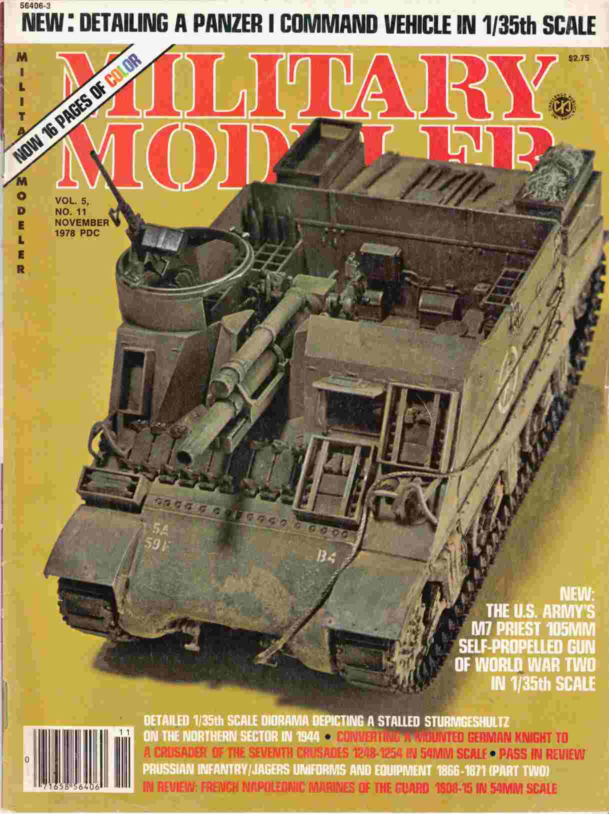 Image for Military Modeller Vol. 5, No. 11 November 1978