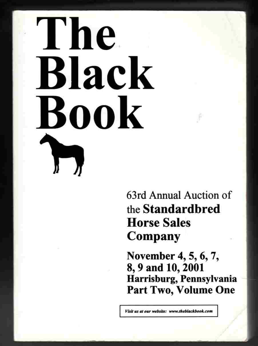 Image for The Black Book 63rd Annual Auction of the Standardbred Horse Sales Company, Part Two, Volumes 1 and 2
