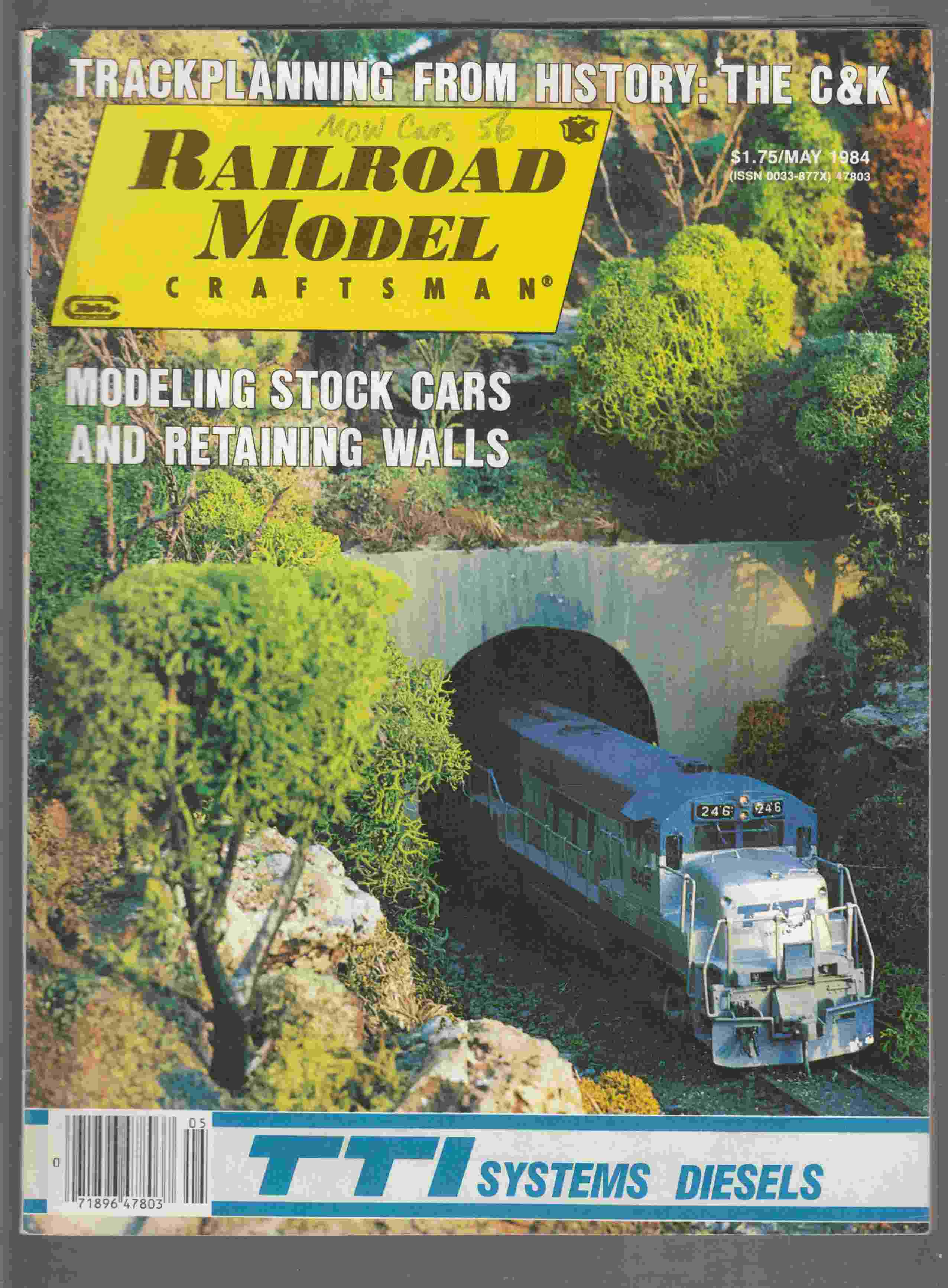 Model Railroad Craftsman March 1989 Volume 57 Number 10