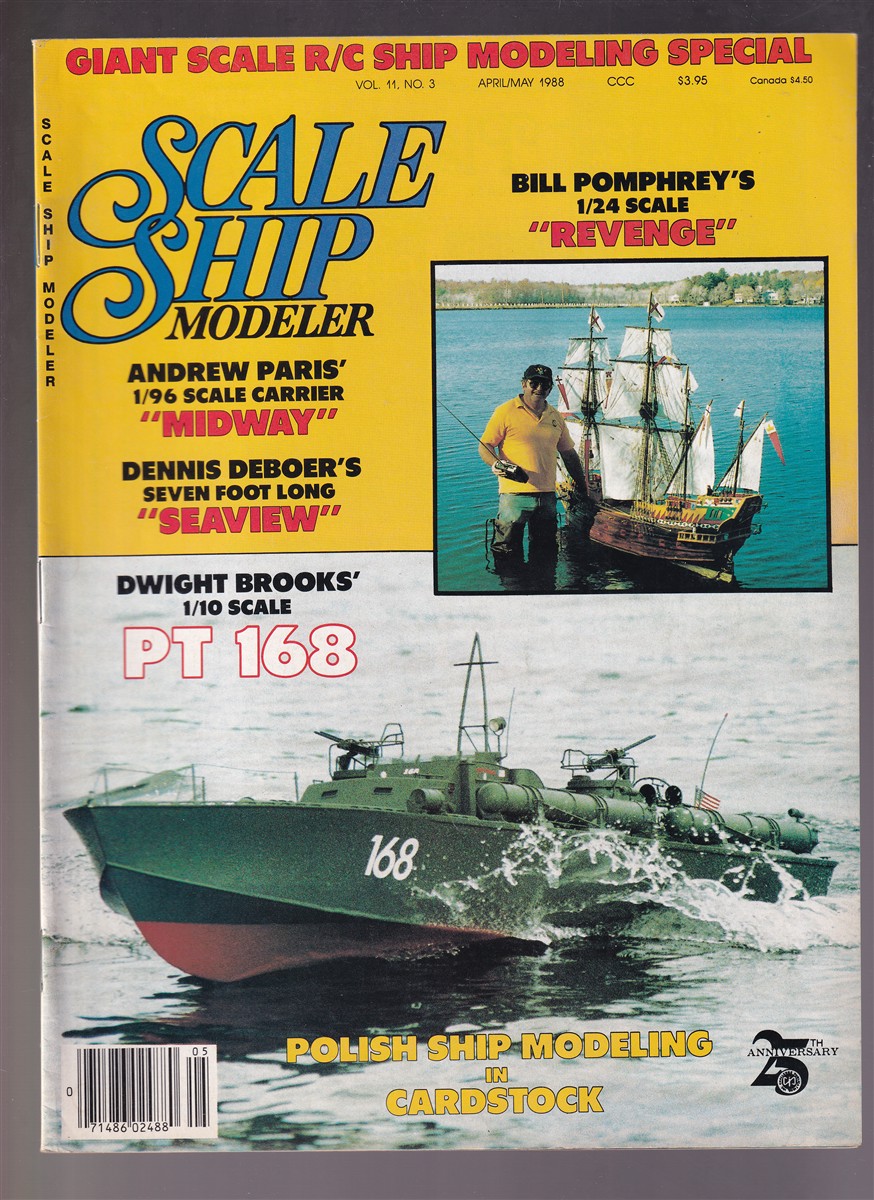 Scale　April/May　Volume　Modeler　Ship　1988　11,　Number