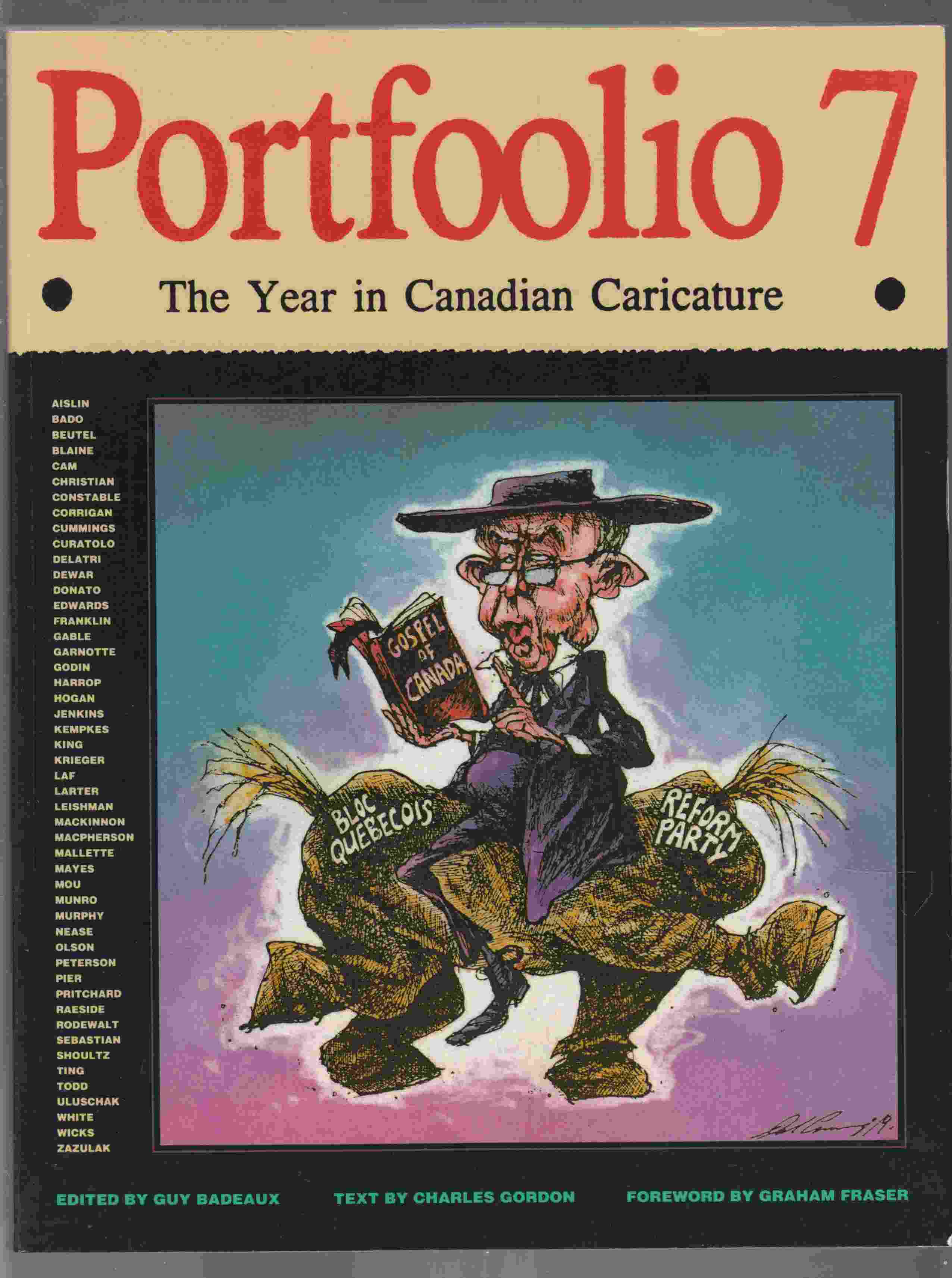 Image for Portfoolio 7 The Year in Canadian Caricature