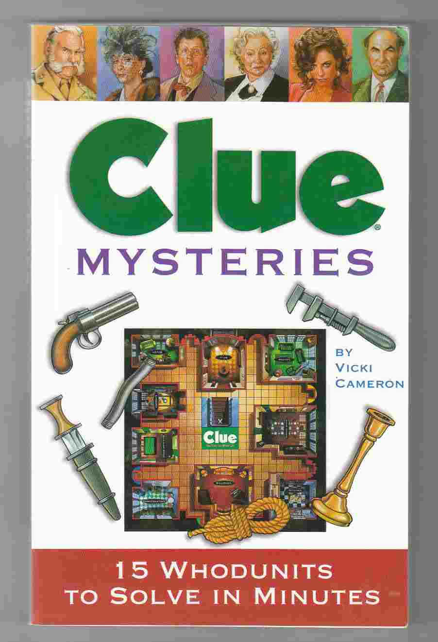 Image for Clue Mysteries: 15 Whodunits to Solve in Minutes