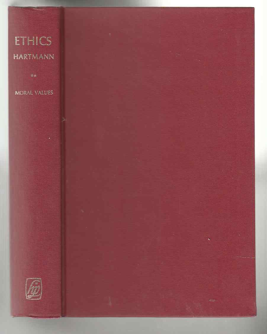 Image for Ethics: Volume II Moral Values