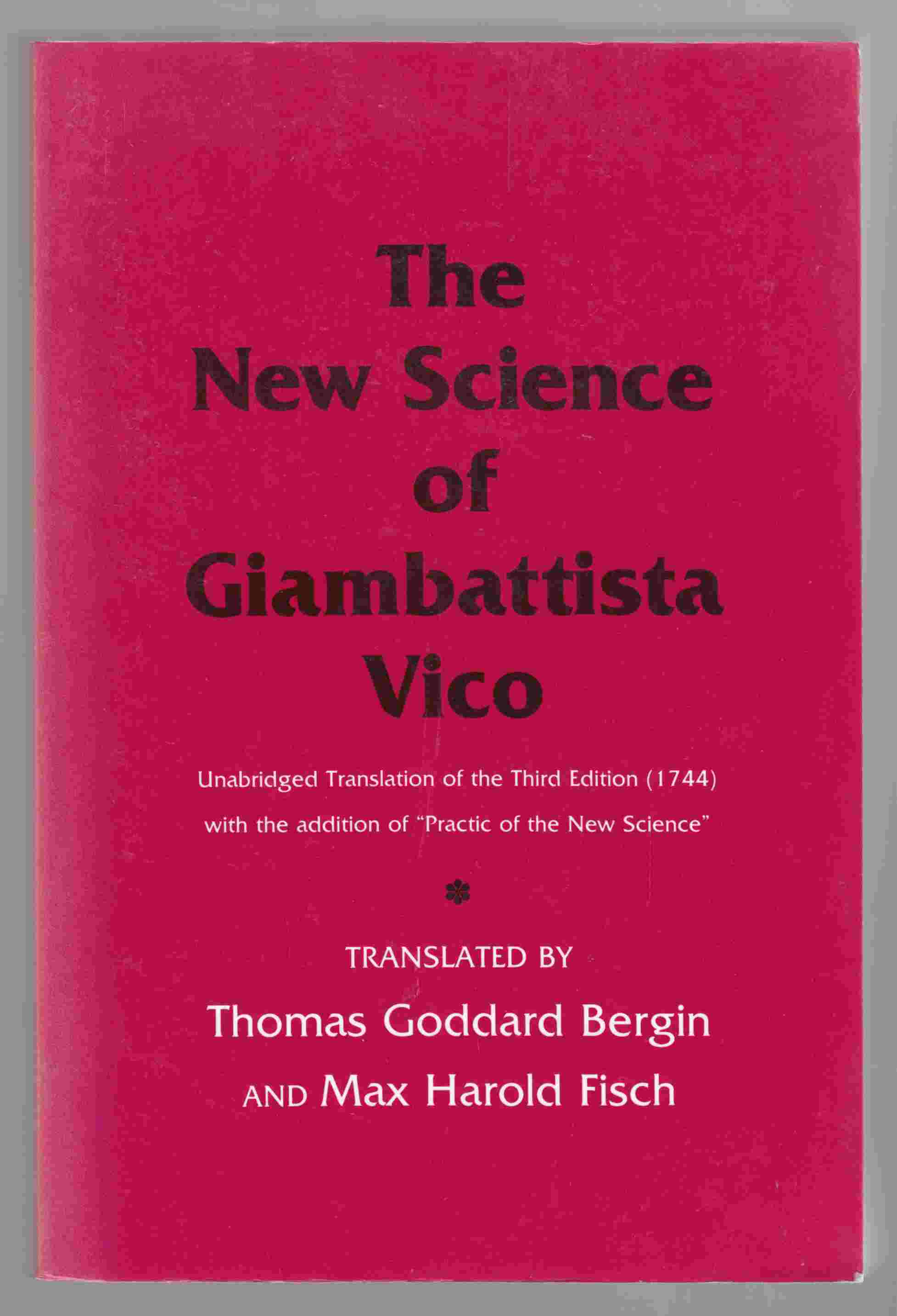 Image for The New Science of Giambattista Vico