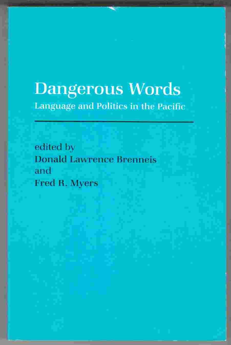Image for Dangerous Words Language and Politics in the Pacific