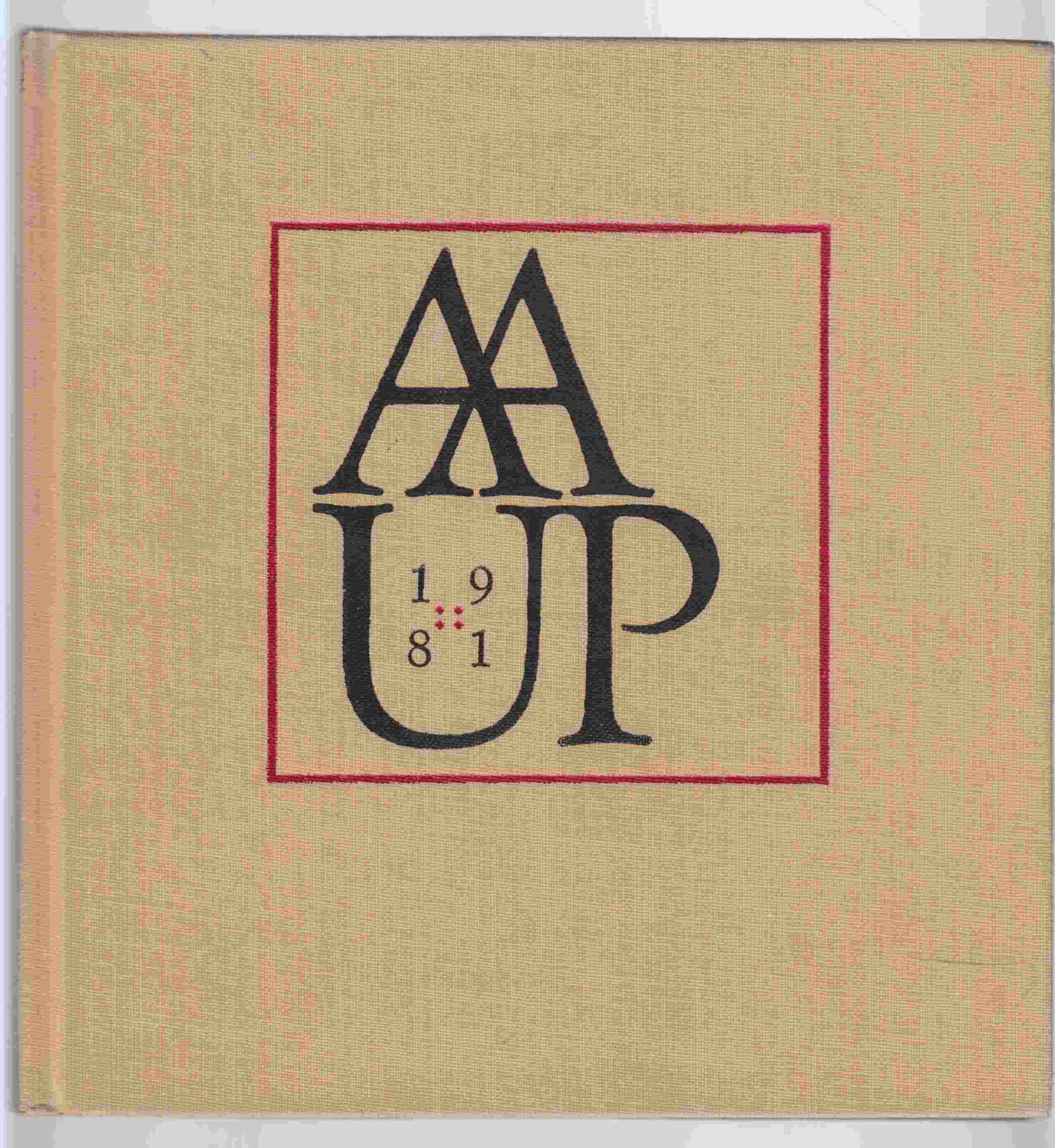 Image for AAUP 1981 Book Show