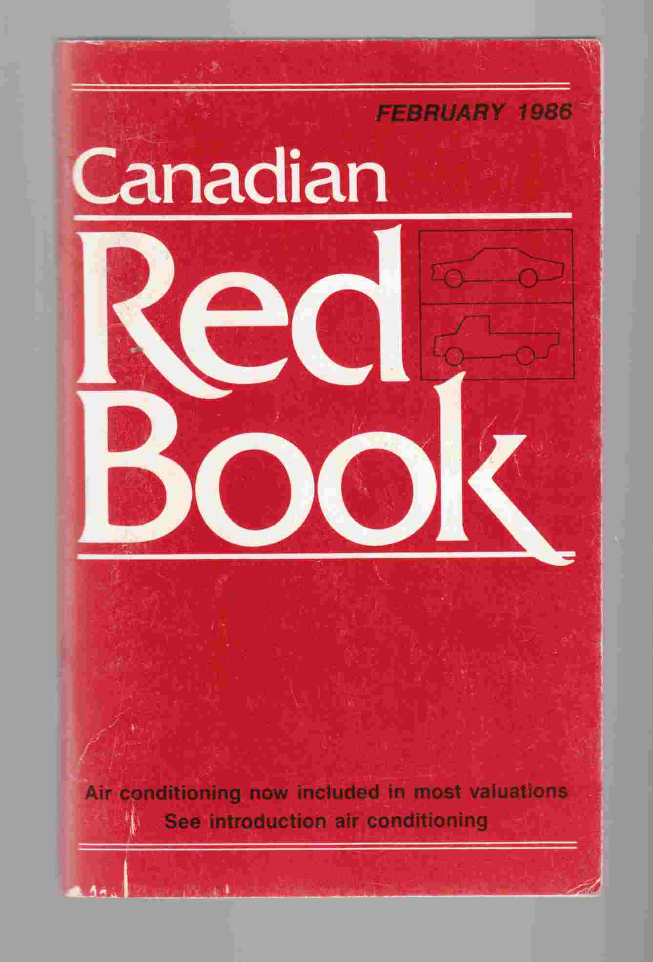 Canadian Red Book May, 1989 Official Used Car Valuations