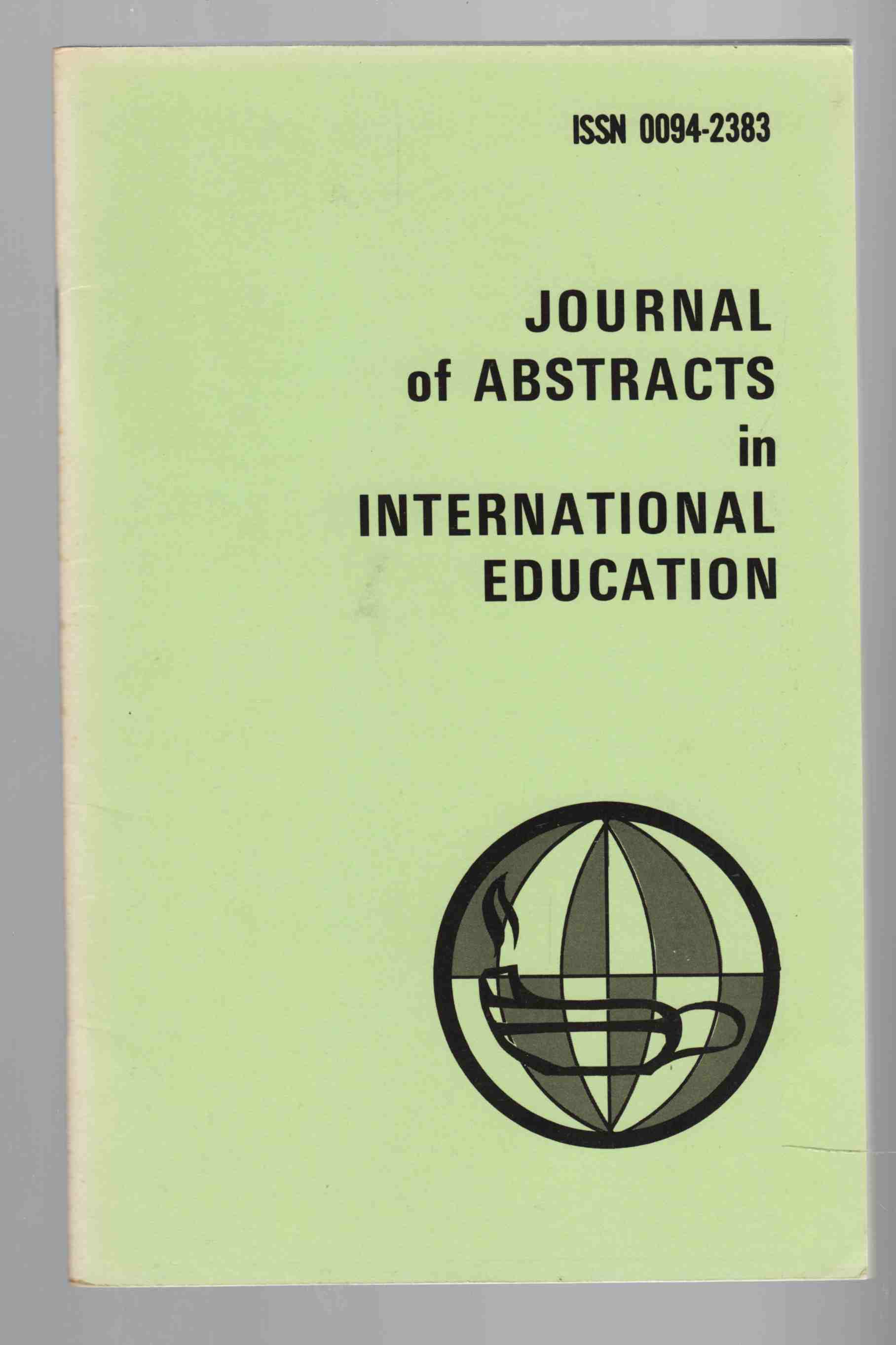 Image for Journal of Abstracts in International Education Vol. 7 No. 2 Spring / Summer 1978