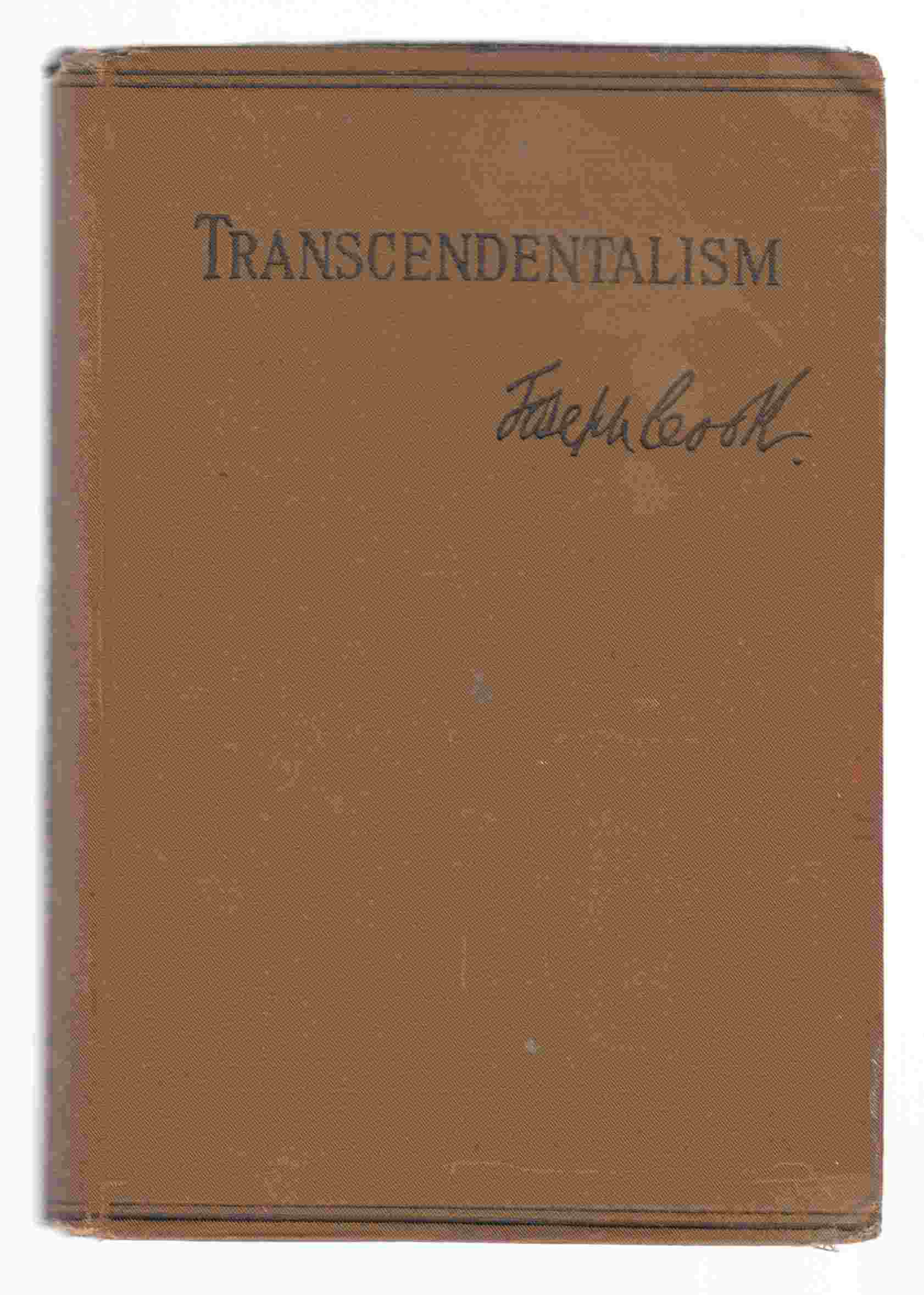 Image for Transcendentalism, with Preludes on Current Events